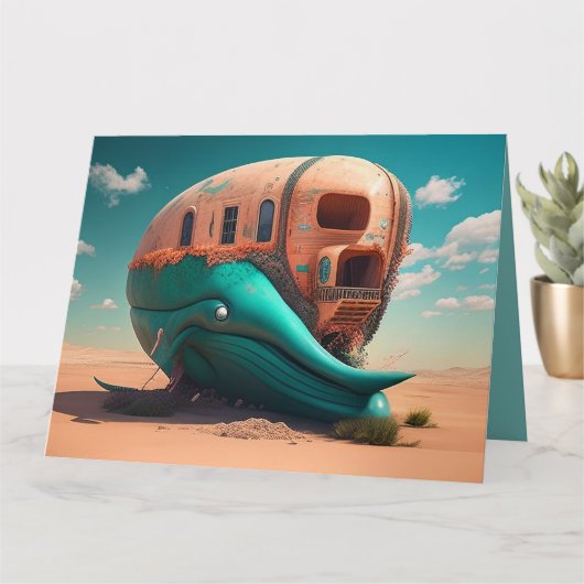 Desert whale house karte (Kleine Pflanze)