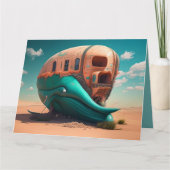 Desert whale house karte (Vorderseite)