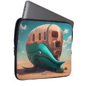 Desert Whale House Laptopschutzhülle (Vorne Rechts)