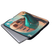 Desert whale house laptopschutzhülle (Vorne Knopf)