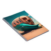 Desert Whale House Notizblock (Rechte Seite)
