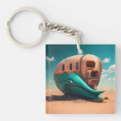 Desert Whale House Schlüsselanhänger (Vorderseite)