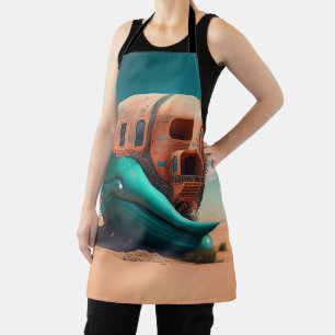 Desert Whale House Schürze