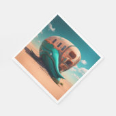 Desert Whale House Serviette (Ecke)