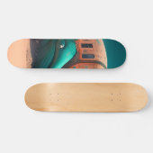 Desert Whale House Skateboard (Horizontal)