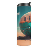 Desert Whale House Thermosbecher (Nach links gedreht)