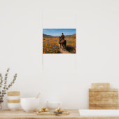 Desert Wildflowers Greeting Card - Spring Western  Poster (Küche)
