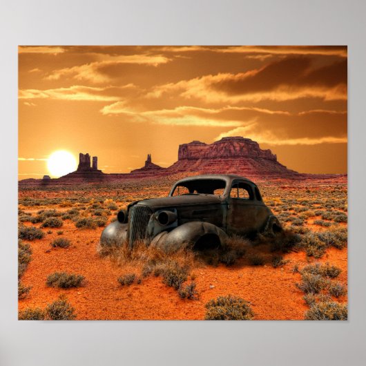 Deserted Poster (Vorne)