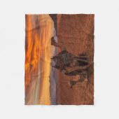 Deserts | Bactrian Camel Egypt Sand Dune Fleecedecke (Vorderseite)