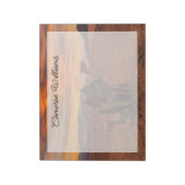 Deserts | Bactrian Camel Egypt Sand Dune Notizblock (Rotiert)