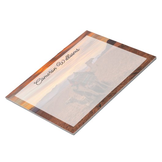 Deserts | Bactrian Camel Egypt Sand Dune Notizblock (angewinkelt)
