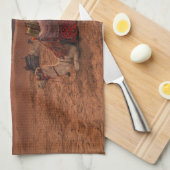 Deserts Camels Sinai Mountains Egypt Geschirrtuch (Viertel Falte)