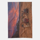 Deserts Camels Sinai Mountains Egypt Geschirrtuch (Vertikal)