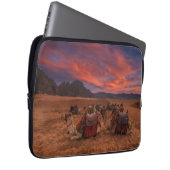 Deserts Camels Sinai Mountains Egypt Laptopschutzhülle (Vorne Rechts)