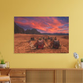 Deserts | Camels Sinai Mountains Egypt Leinwanddruck (Insitu (Wohnzimmer))