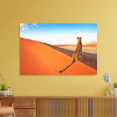 Deserts | Cheetah Savannah Desert Leinwanddruck (Insitu (Wohnzimmer))