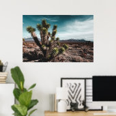 Deserts | Cholla Cactus Poster (Heimbüro)