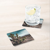 Deserts | Cholla Cactus Rechteckiger Pappuntersetzer (Vor Ort)