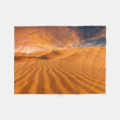Deserts Desert in the United Arab Emirates Fleecedecke (Vorderseite (Horizontal))