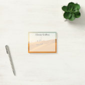 Deserts | Dubai's Skyline View with Camels Post-it Klebezettel (Büro)