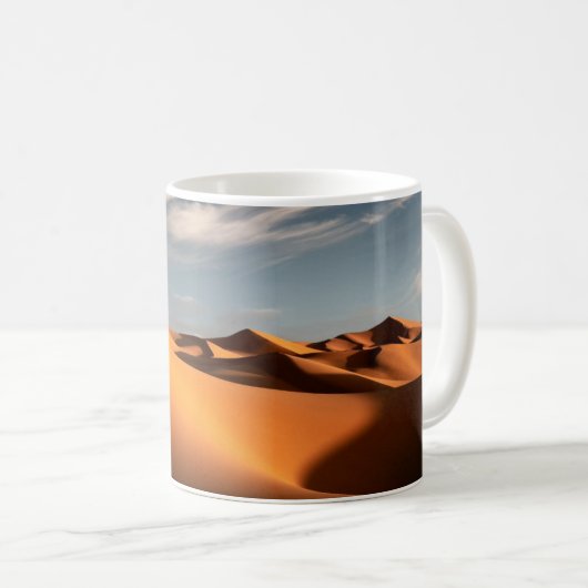 Deserts Erg Chebbi Dünen Morocco Kaffeetasse (VorderseiteRechts)