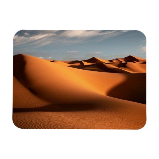 Deserts | Erg Chebbi Dunes Morocco Magnet (Horizontal)