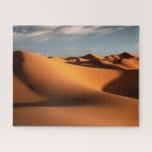 Deserts | Erg Chebbi Dunes Morocco Puzzle (Horizontal)