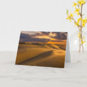 Deserts | Landscape of Sand Dunes Karte (Gelbe Blume)
