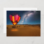 Deserts | Mesquite Dunes Death Valley Postkarte (Vorne/Hinten)