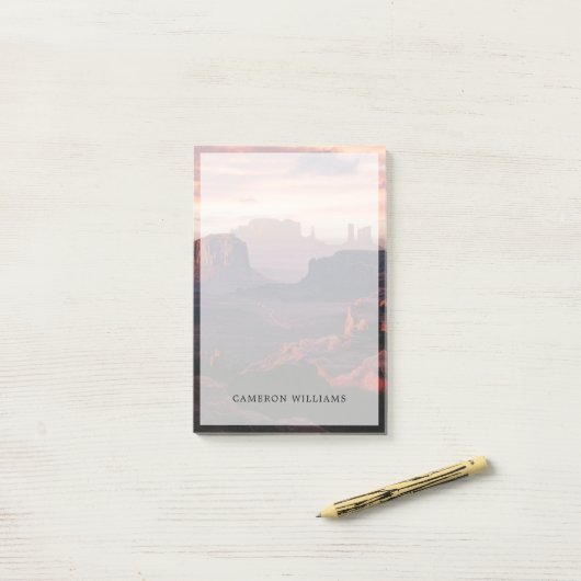 Deserts | Monument Valley Utah-Ariziona Post-it Klebezettel (Auf Schreibtisch)