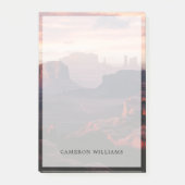 Deserts | Monument Valley Utah-Ariziona Post-it Klebezettel (Vorderseite)