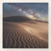 Deserts | Ordos City Mongolia China Glasuntersetzer (Vorderseite)