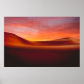 Deserts Rolling Desert Landscape Poster (Vorne)