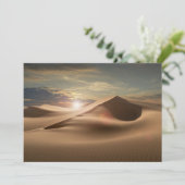 Deserts | Rub al Khali Dankeskarte (Stehend Vorderseite)