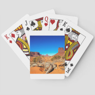 Deserts West Mitten Monument Valley Arizona Spielkarten