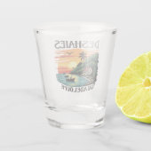 DESHAIES GUADELOUPE SCHNAPSGLAS (Rückseite)