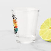 DESHAIES GUADELOUPE SCHNAPSGLAS (Rechts)