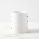 Deshalb bin ich Cool Kaffeetasse (Mittel)