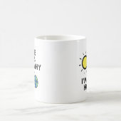 Deshalb bin ich heiß kaffeetasse (Mittel)