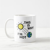 Deshalb bin ich heiß kaffeetasse (Links)
