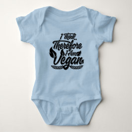 Deshalb bin ich Vegan Baby Strampler