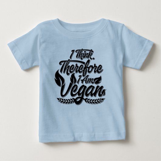 Deshalb bin ich Vegan Baby T-shirt (Vorderseite)