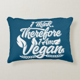 Deshalb bin ich Vegan Dekokissen