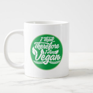 Deshalb bin ich Vegan Jumbo-Tasse