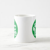 Deshalb bin ich Vegan Kaffeetasse (Mittel)
