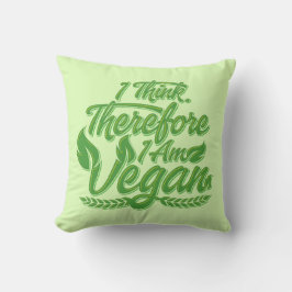Deshalb bin ich Vegan Kissen