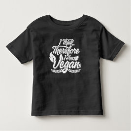 Deshalb bin ich Vegan Kleinkind T-shirt