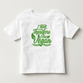Deshalb bin ich Vegan Kleinkind T-shirt