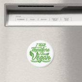 Deshalb bin ich Vegan Magnet (In Situ (Geschirrspüler))