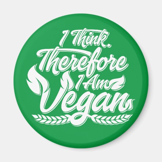 Deshalb bin ich Vegan Magnet (Vorne)